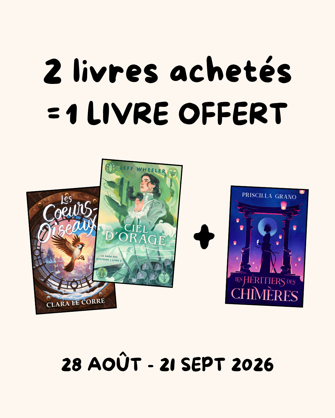Offre découverte septembre 2026 Offre découverte septembre 2026